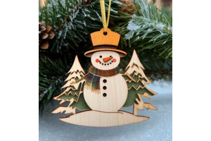 Wholesale Modern Design Christmas Reindeer Ornaments Christmas Party Atmosphere Hanging Decoration