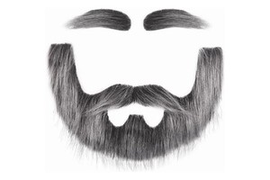 Halloween Simulation Photo Booth Props Beard Mustache Eyebrow Party Supplies for Costumes & Events