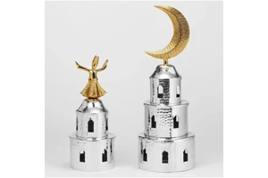 Hammered Stainless Steel Mosque Pinnacle Decor Ramadan-themed Decorations in Wholesale Price in Affordable Price