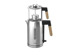 Hotsy Kitchen Items Turkey Samovar Tea Maker Water Double Layer Stainless Steel Teapot Infuser Kettle