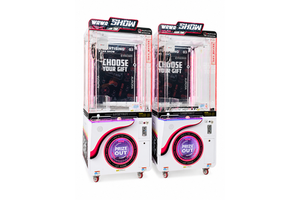 Refurbished Commercial Claw Crane Machine Coin Operated Plastic Metal Prize Game Equipment Flashing Light For Family