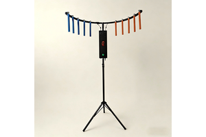 Low-cost Outdoor Simple Booth-type Eye-catching And Quick-hand Arcade Game Machine, Test Reaction Through Baton Challenge