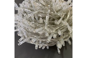 Warm White Transparent Christmas Twinkle Lights Outdoor Led String for Wedding Party Christmas Holiday Decor