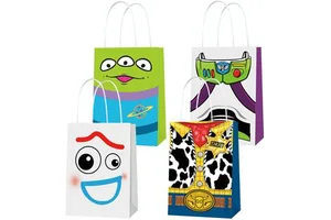 Toy Inspired Story Party Supplies Party Favor Goodie Gift Bags for Kid Birthday Party Decorations (12 PCS)