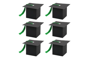 Classic Celebration Bachelor Cap & Candy Gift Box-Graduation Party Gift Paper Haoxuan Brand