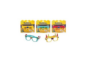 DIY Building Bricks Glasses Building Blocks Games for Kids Creative Building Block Birthday Party Supplies