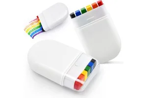 Private Label Rainbow Paint Stick for Face LGBT Makeup Stick for Marches Parties Parades Festivals & Events Crayon Type