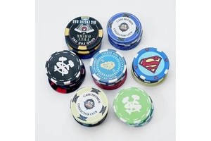Manufacturer Wholesale Professional Poker Chips 14g Poker Chip Sets Custom Ceramic Poker Chips With Custom Logo