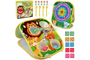 Outdoor Toss Game, Family Party Party Supplies Animal Bean Bag Toss Game Toy for Kids
