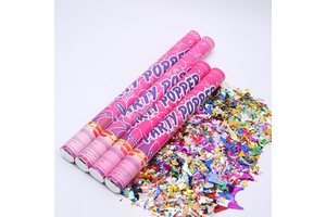 Factory Direct Low Cost Confetti Cannons Wholesale, Wedding Birthday Graduation All Holiday Party Confetti Poppers Supplies