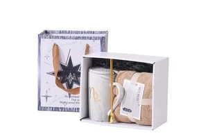 Customizable Custom Mug Towel Set Unique Women's Birthday Christmas Souvenir Wedding Favors Guests Return Gifts Thank Notebooks