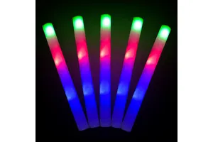 LED Light-Emitting Foam Sticks for Music Concerts & Events Flashing Party Favors for Cheer & Fun Promotional Party Supplies