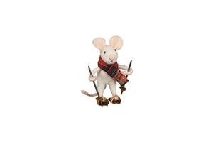 Hot Sales Cute Hanging Wool Felted Mouse Christmas Ornament-Eco-friendly Customizable Size & Color