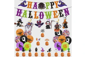 New Arrival Durable Halloween Party Supplies Banner Latex Balloons for Halloween Party Decor Balloons Decoration Party Supplies