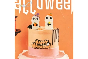 Wholesale Custom Design Handmade 3D Edible Halloween Cake Toppers Cake Decorating Supplies Sugar Figurine
