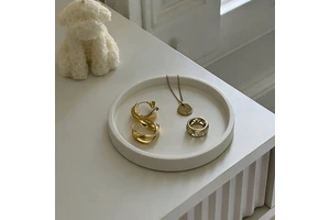 Wholesale Custom Color Concrete Jewelry Display Tray Luxury Decorative Eco-friendly Ramadan Wedding Multi Scene