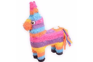 Kids Birthday Party Pinata Candy Smash Game Toy Colorful Paper Pinata for Party Decoration School Activities Event Games