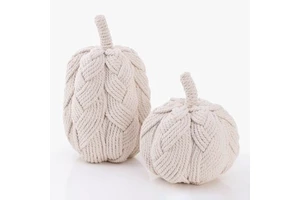 BEST SELLER! Tienphong Wholesale Woven Decorative Rope Braided Pumpkins Ornaments for Tree Living Room Door Decor Halloween