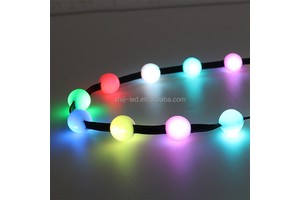 Festive 3D LED Ball String Lights New Year Christmas Tree Decoration Fairy Garland for Wedding Party Bedroom Copper PC Garden