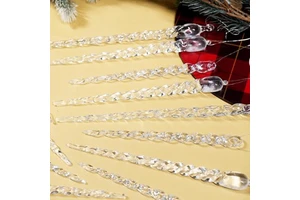 Christmas Tree Decoration Crystal Ornaments, Christmas Hanging Decor for Xmas Tree Winter Wonderland Party Decor