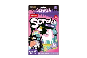 Keybaby Custom Black Scratch Art Paper Set Rainbow Magic Crafts for Girls Christmas Gifts & Party Favors Free Sample Fast Ship