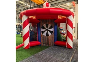 New Trade Festival Inflatable Toss Game Party Rental Equipment Events-Interactive Carnival Combined Games Waterproof PVC