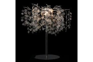 Luxury Wedding Decoration Table Centerpiece Set High Quality Flower Tree Stand with Crystal Hanging Verified Wedding Supplies