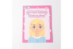 Cartoon Sticker Facial Features Dress-up Show Factory Custom Patterns Kids Play Toy and Gift for Art Exploration