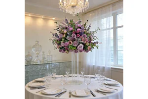 GNW Luxury Artificial Silk Flower Centerpiece Custom Wedding Table Decor for Wholesale & Premium Events