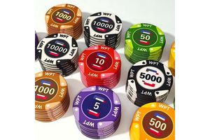 High Quality Plastic Poker Tokens Game Counting Chips for Party Leisure Card Playing Supplies