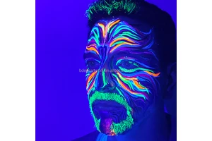 6color LGBT+Rainbow Flag Face Paint Painting Kids Halloween Gifts Water-based Non-toxic Makeup Glow In The Dark Face Paint