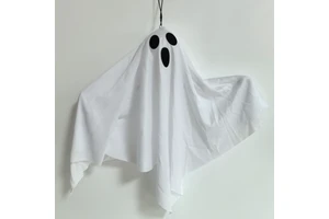 Wholesale New Arrivals LED Glowing Ghost Fabric Hanging Decorations Horror Style Environment-Friendly for Halloween Party