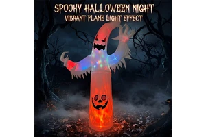 Outdoor Halloween Decorations LED Lights Holiday Party Supplies Home Decor Spooky Blow Ups for Yard 8 12 FT Halloween Inflatable