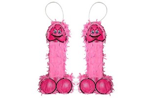 Custom Pinatas Decoration Hen Party Games Smash Candy Props Spoof Willy Pinata Bachelorette Party Kit