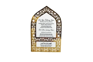 New Arrival Eid Mubarak Muslim Islamic Ramadan Kareem Arabic Bismillah Home Decor Wall Gift Ramadan Supplies Acrylic Key Holder