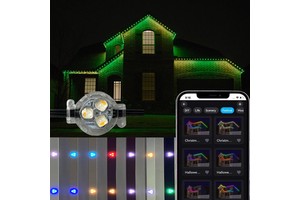 Twinklight Smart Home System 2700K-6000K RGB&RGBW Holiday Led Permanent Christmas Lights 30mm