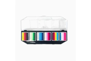 6-color FacePaint Water-soluble Body Painting Easy to Clean OEM Holiday Makeup Party Rainbow Split Cake
