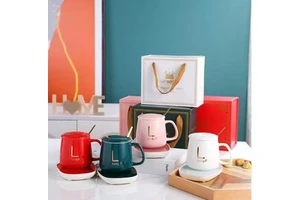Customizable Halloween New Year Christmas Wedding Birthday Gift Sets for Women; Unique Return Mug Towel Souvenirs for Guests