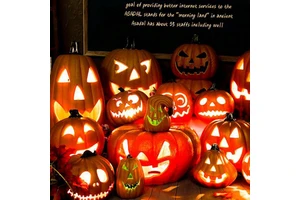 3D Light Home Decor Halloween Carnival Night Atmosphere Large Decoration Lamp Pumpkin Props Sculpture DIY Event Party Lights