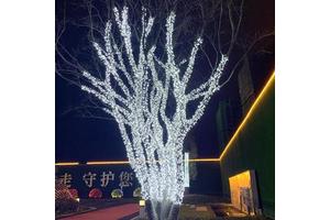 IP65 waterproof outdoor decorative street motif Dandelion led christmas lights