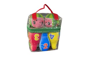 High Quality PVC Soft Indoor and Outdoor Bowling Ball Toy Sets for Families and Parties Children's Sport Games