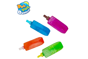 Summer Ice Cream Shaped Bubble Toy Colorful Outdoor Kids Soap Bubbles Safe Non Toxic For Sensory Play Birthday Party Favor