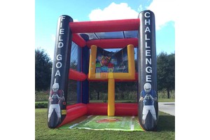 Outdoor Carnival Party Kids Shooting Target Juegos Deportivos Inflables Sport Games Inflatable Football Field goal Challenge