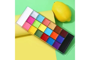 Oily Washable Body Face Paint Halloween Cosmetics Water-Based Art Supplies Non-Irritating Healthy Color Painting for Children
