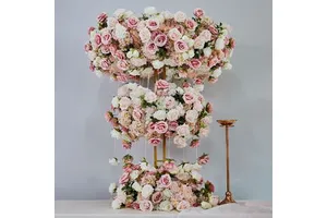 Custom Pink Wedding Table Decoration Wedding Centerpieces
