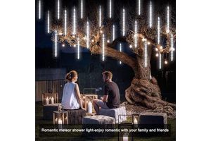 Soft Warm White IP44 Waterproof Dimmable LED String Lights for Outdoor Christmas & Halloween Tree Decoration