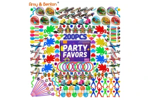 200pcs Party Favor Set Toy Amy&Benton Classroom Treasure Box Prizes Goody Bag Fillers Assortment Kids OEM Pinata Filler