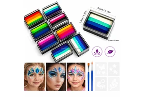 Private Label Children's Mineral Face Painting Kit Professional Body Paint Markers For Party & Halloween Art