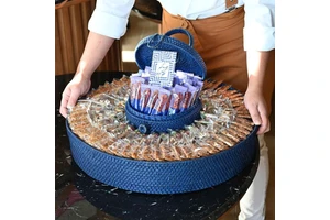 Best Ramadan Supplies Rattan Chocolate and Sweets Tray for Eid Mubarak Festivities