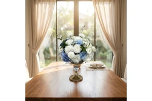 Hot Sale Romantic Full White Rose Floral Table Centerpieces Wedding Event Decoration Flower Ball